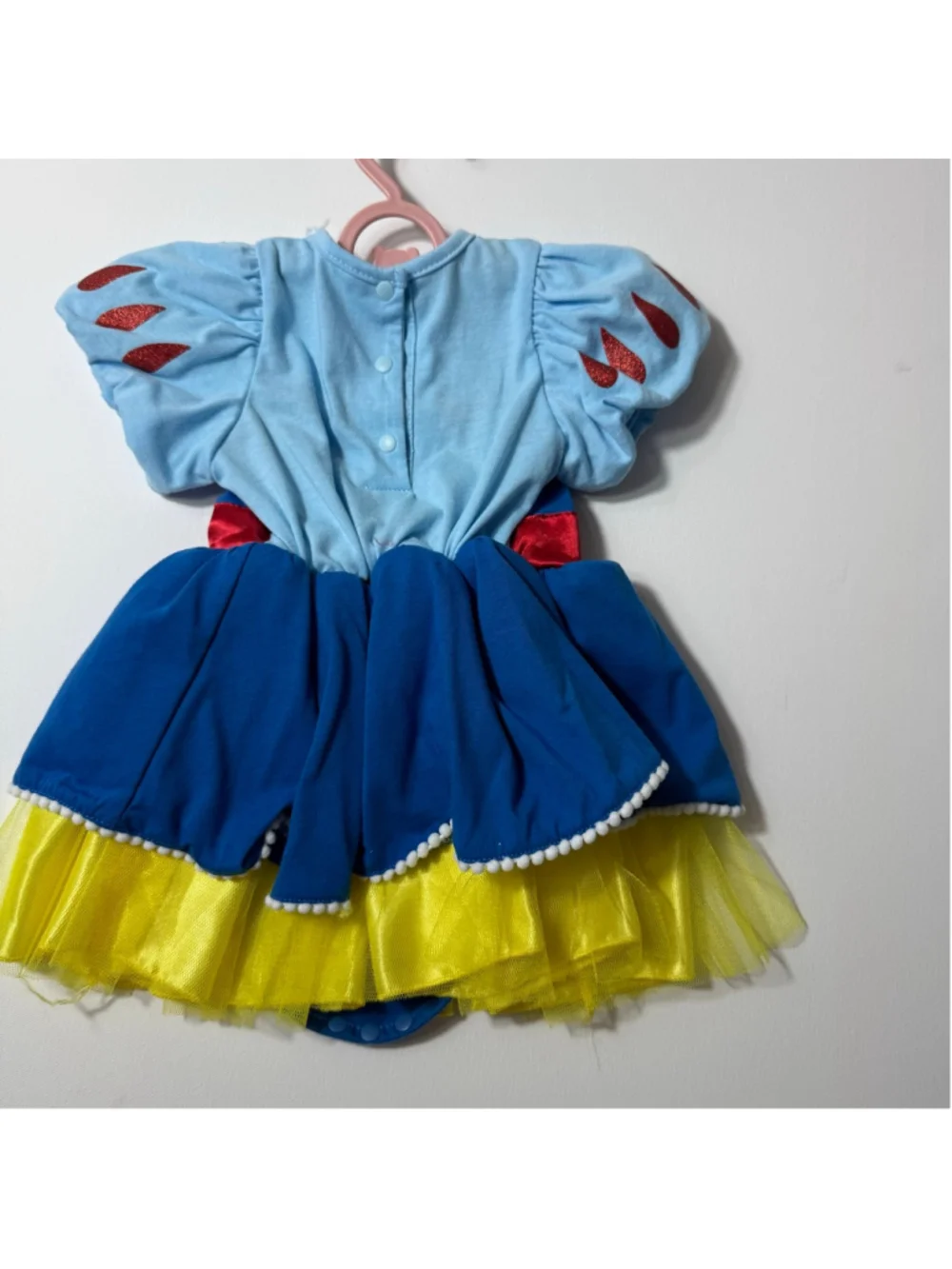 Baby Unbranded Superhero Costume Blue Yellow Snow White One Size